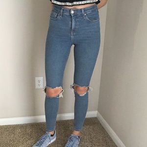 Topshop skinny jeans